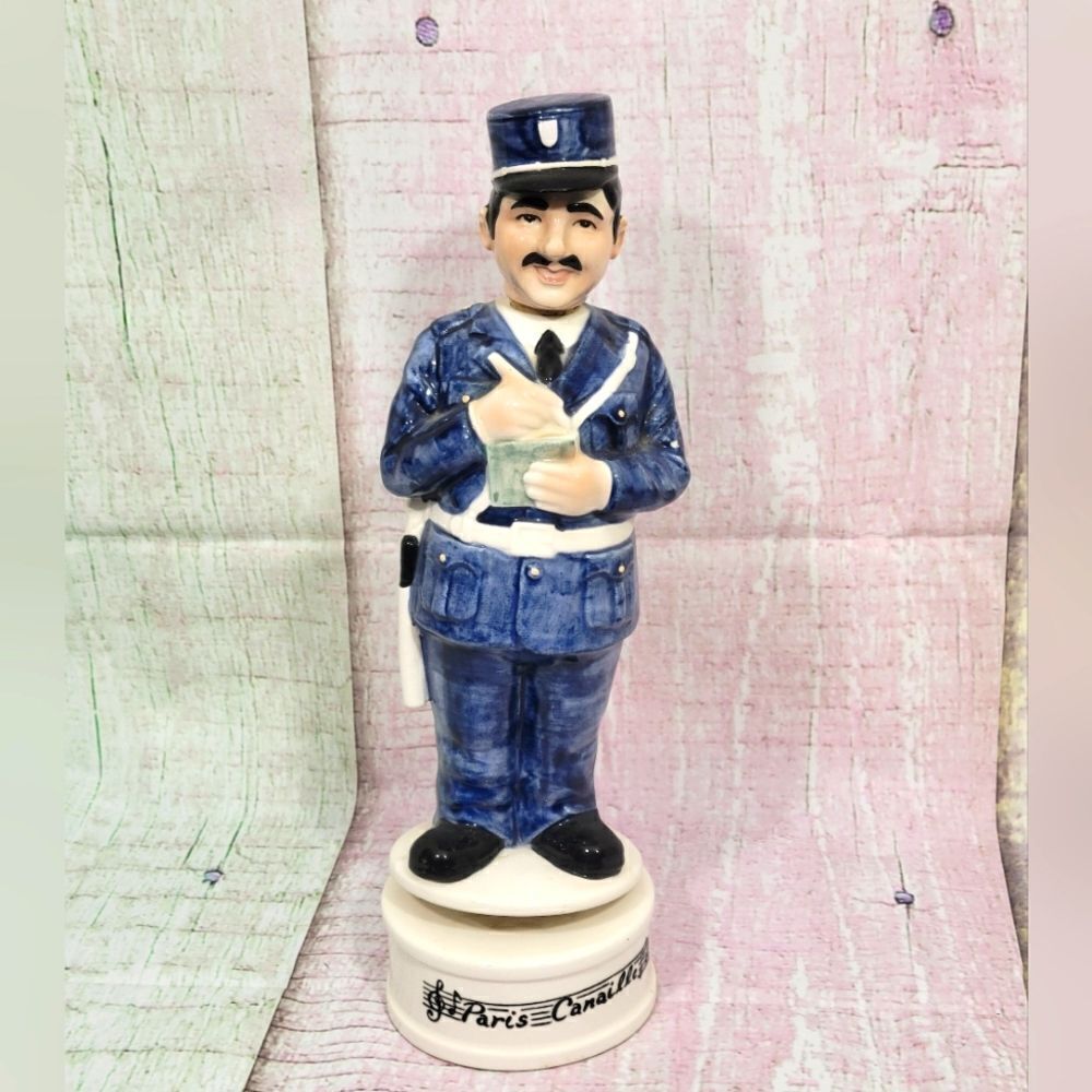 Musical Policeman Decanter